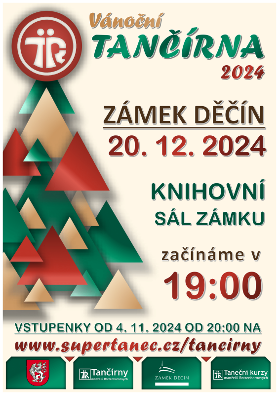 Leták - Vánoční tančírna 2024 - Děčín-1.png