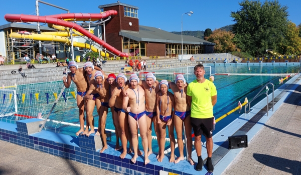 Děčín hostil zahájení 1. ligy U18 ve vodním pólu a předvedl skvělý výkon